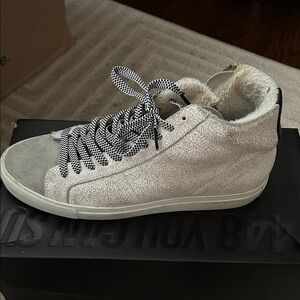 P448 Men’s Suede High Top Sneakers